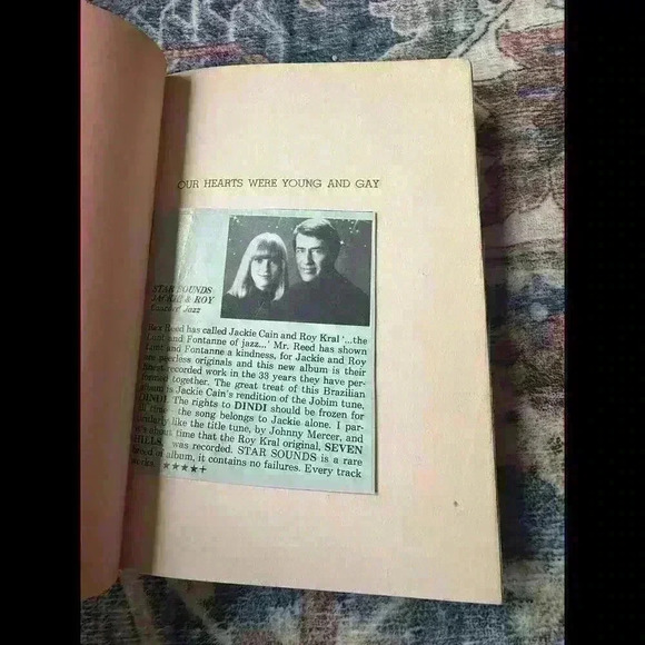 Our Hearts Were Young and Gay : by Cornelia Otis Skinner & Emily Kimbrough HCDJ - Picture 5 of 9